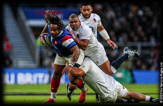 England v France Mathieu Bastareaud Six Nations 2019